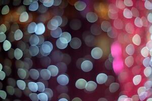 Abstract Bokeh LIght Texture Background. photo