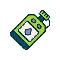 water canteen icon. vector filled color icon for your website, mobile, presentation, and logo design.