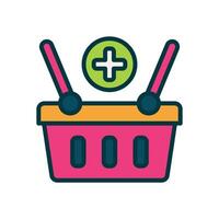 add to cart icon. vector line icon for your website, mobile, presentation, and logo design.