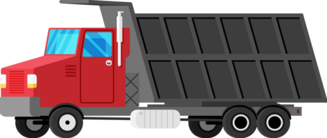 Tipper Truck. Lorry Side View. Dump Car png