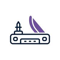 penknife icon. vector mixed icon for your website, mobile, presentation, and logo design.