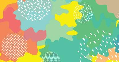 Abstract creative background with geometric shape and color vector