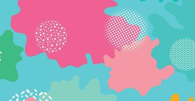 Abstract creative background with geometric shape and color vector