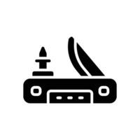 penknife icon. vector glyph icon for your website, mobile, presentation, and logo design.