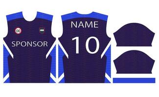 fútbol jersey diseño para sublimación o fútbol americano jersey diseño vector
