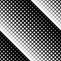 Black and White Seamless Square Pattern Background vector