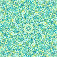 Geometrical abstract dynamic round tile pattern background - colorful circular vector design