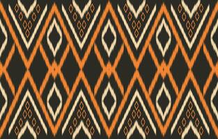 Ethnic abstract ikat art. Aztec ornament print. geometric ethnic pattern seamless  color oriental.  Design for background ,curtain, carpet, wallpaper, clothing, wrapping, Batik, vector illustration.