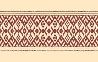 Ethnic abstract ikat art. Aztec ornament print. geometric ethnic pattern seamless  color oriental.  Design for background ,curtain, carpet, wallpaper, clothing, wrapping, Batik, vector illustration.