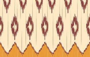 Ethnic abstract ikat art. Aztec ornament print. geometric ethnic pattern seamless  color oriental.  Design for background ,curtain, carpet, wallpaper, clothing, wrapping, Batik, vector illustration.