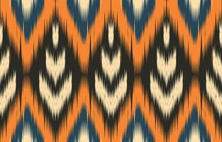 Ethnic abstract ikat art. Aztec ornament print. geometric ethnic pattern seamless  color oriental.  Design for background ,curtain, carpet, wallpaper, clothing, wrapping, Batik, vector illustration.