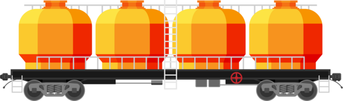 Hopper car. Railway car the tank. png