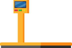 Industrial cargo weight scales. png