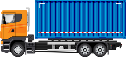 Container car vehicle png