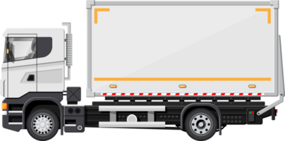 White delivery van png