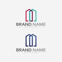 Building logo vector illustration design,Real Estate logo template, Logo symbol icon