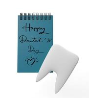 book note write tooth teeth symbol sign icon happy dentist's day dental oral mouth hygiene smile doctor nurse child clinic clean adult dentistry design medical protection international 6 march face photo