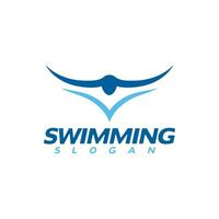 swimming Vector illustration Icon