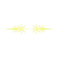 spot light yellow illustration vector