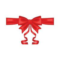 red ribbon illustration vector