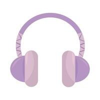 headphone music  illustration vector