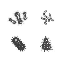 Virus vector illustration icon