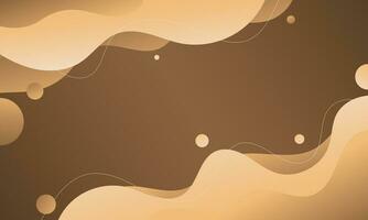 Dynamic fluid abstract background. Wavy abstract fluid wallpaper vector