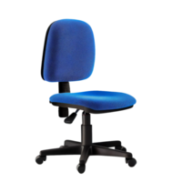 AI generated chair on transparent background, free png