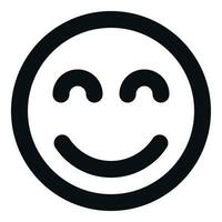 smiley face happy icon set vector