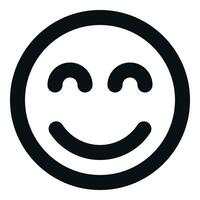 smiley face happy icon set vector