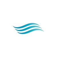 Water wave icon vector design