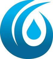 bio water abstract aqua logo vector