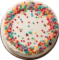 AI generated a kind of cake realistic in png