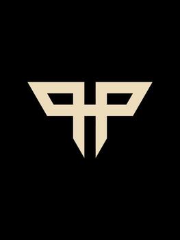 PHP monogram logo template vector