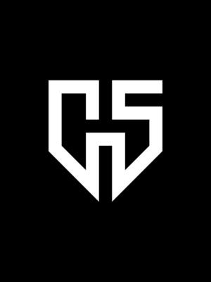 CS monogram logo template