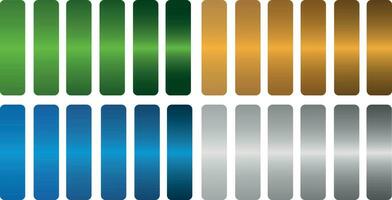 Metallic colour Gradient editable file vector