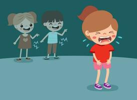 Stop Bullying And Social Pressure vector