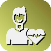 Health Vector Glyph Gradient Background Icon For Personal And Commercial Use.