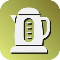 Kettle Vector Glyph Gradient Background Icon For Personal And Commercial Use.