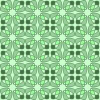 verde aceituna color Clásico floral interior mandala sin costura plano diseño antecedentes vector