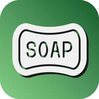 Soap Vector Glyph Gradient Background Icon For Personal And Commercial Use.