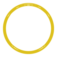 Zen Circle Icon Symbol on the Gold Color. Zen Illustration for Logo, Art Frame, Art Illustration, Website or Graphic Design Element. Format PNG