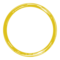 Zen Circle Icon Symbol on the Gold Color. Zen Illustration for Logo, Art Frame, Art Illustration, Website or Graphic Design Element. Format PNG