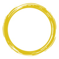 Zen Kreis Symbol Symbol auf das Gold Farbe. Zen Illustration zum Logo, Kunst rahmen, Kunst Illustration, Webseite oder Grafik Design Element. Format png