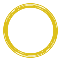 Zen Circle Icon Symbol on the Gold Color. Zen Illustration for Logo, Art Frame, Art Illustration, Website or Graphic Design Element. Format PNG