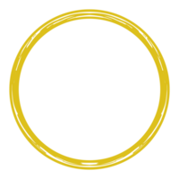 Zen Circle Icon Symbol on the Gold Color. Zen Illustration for Logo, Art Frame, Art Illustration, Website or Graphic Design Element. Format PNG