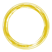 zen circulo icono símbolo en el oro color. zen ilustración para logo, Arte marco, Arte ilustración, sitio web o gráfico diseño elemento. formato png