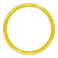 Zen Circle Icon Symbol on the Gold Color. Zen Illustration for Logo, Art Frame, Art Illustration, Website or Graphic Design Element. Format PNG