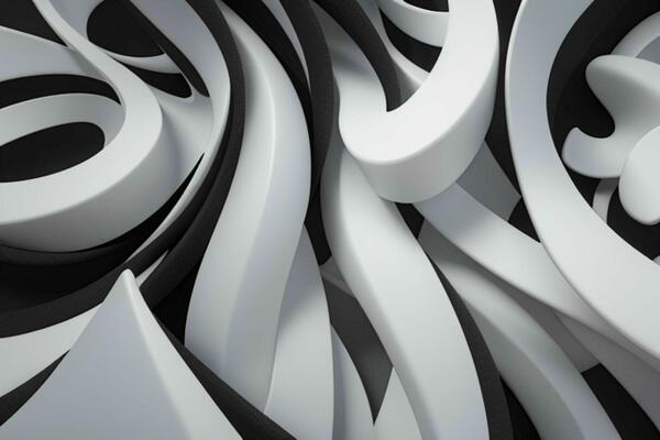 Black And White 3d Stock Photos, Images and Backgrounds for Free Download