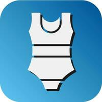 SwimSuit Vector Glyph Gradient Background Icon For Personal And Commercial Use.